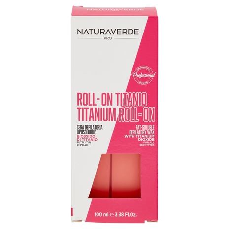 Naturaverde Pro Roll-On Titanio Cera Depilatoria Liposolubile 100 ml